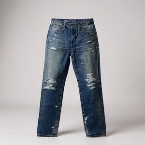 AG Phoebe Vintage High Waste Tapered Leg Jeans